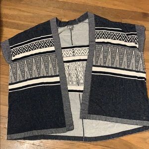 Eddie Bauer Poncho / Open Cardigan